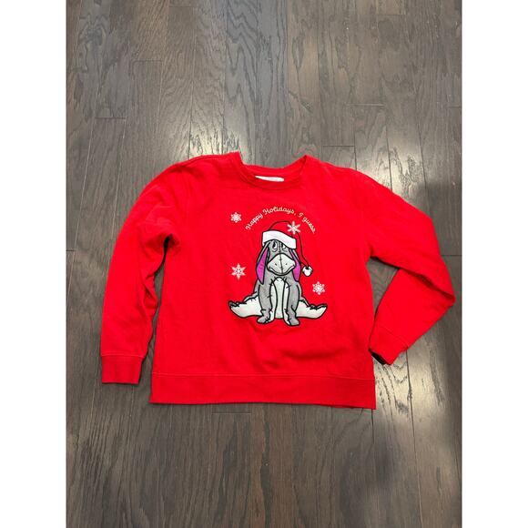 Eeyore Happy Holidays, I guess Sweatshirt - Picture 1 of 1